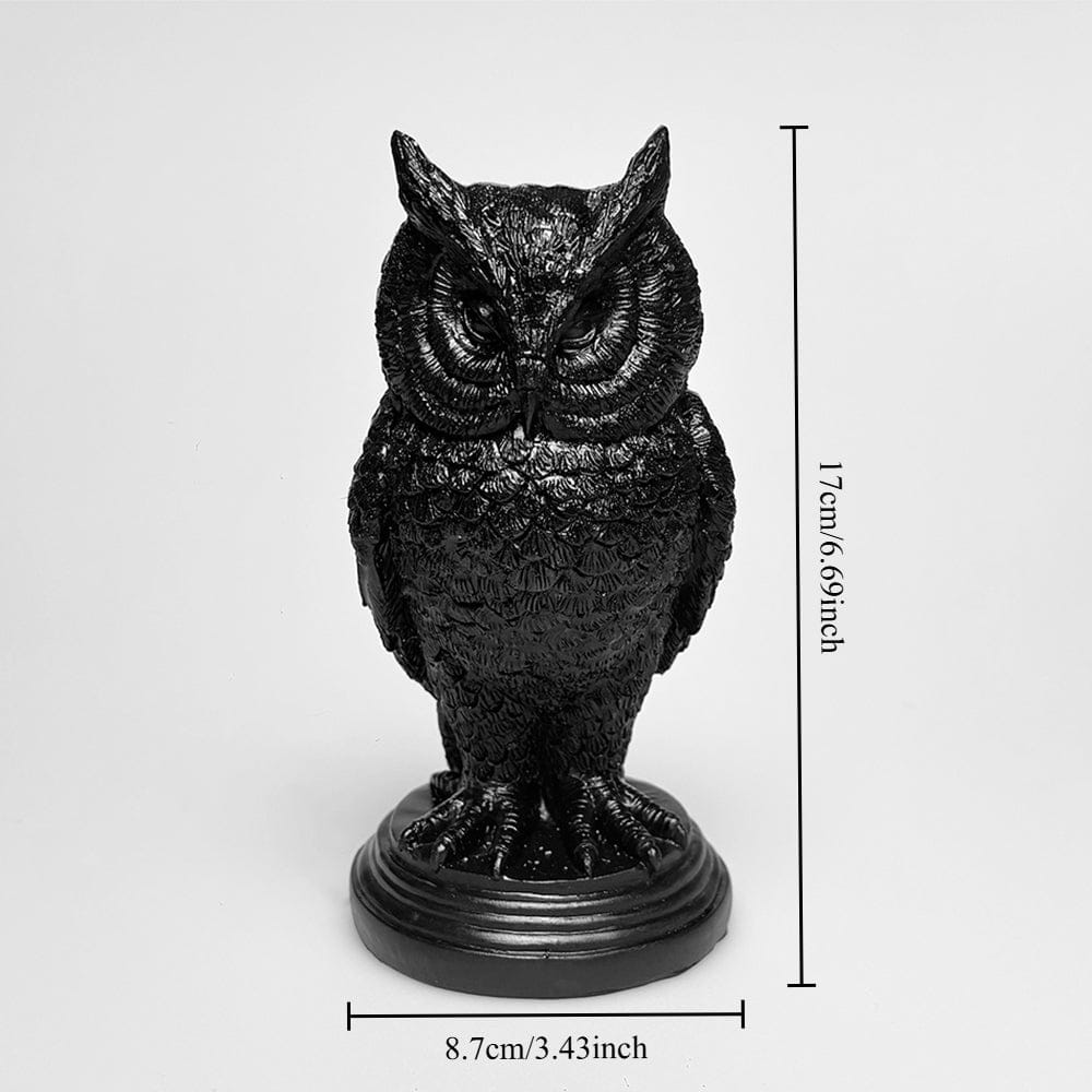 Kobine Home's Gothic Owl Candlestick Ornament