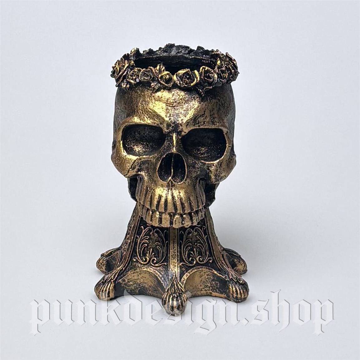 Kobine Home's Gothic Owl Candlestick Ornament