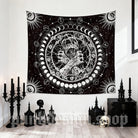 Kobine Home's Gothic Skull Printed Tapestry