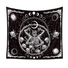 Kobine Home's Gothic Skull Printed Tapestry
