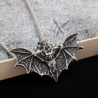 Kobine Men's Punk Bat Pendant Necklace