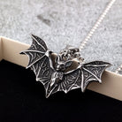 Kobine Men's Punk Bat Pendant Necklace
