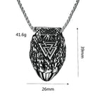 Kobine Men's Punk Bear Paw Necklace