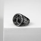 Kobine Men's Punk Celtic Knot Celtic Tree of Life Ring