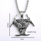 Kobine Men's Punk Celtic Knot Necklace