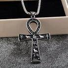 Kobine Men's Punk Cross Necklace