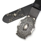 Kobine Men's Punk Cross Studded Belt