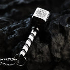 Kobine Men's Punk Hammer Pendant Necklace