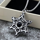 Kobine Men's Punk Hexagram Necklace