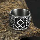 Kobine Men's Punk Infinity Symbol Ring