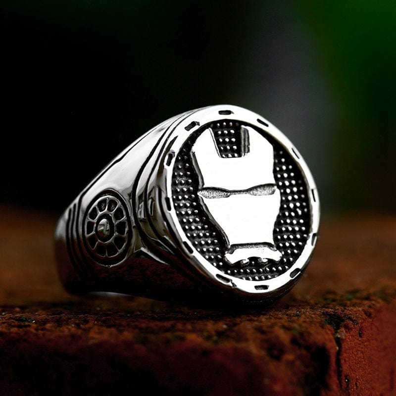 Kobine Men's Punk Man Ring