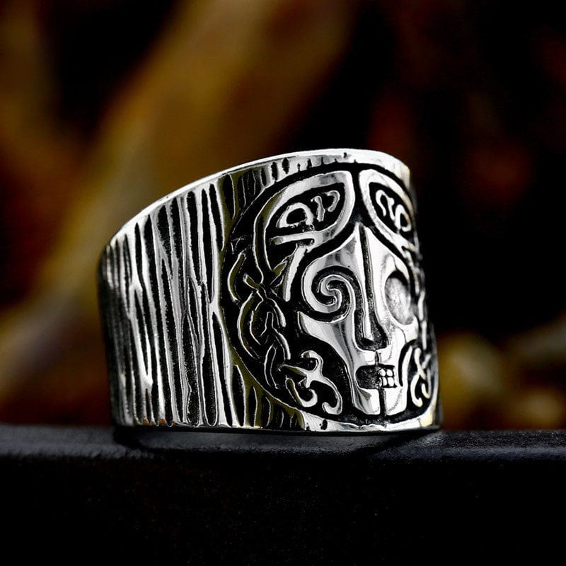 Kobine Men's Punk Mask Ring