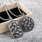 Kobine Men's Punk Multiple Eyes Necklace