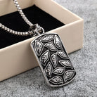 Kobine Men's Punk Multiple Eyes Necklace