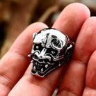 Kobine Men's Punk Prajna Skull Ring