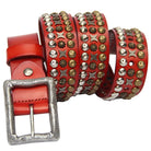 Kobine Men's Punk Rivets Belt