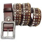 Kobine Men's Punk Rivets Belt