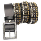 Kobine Men's Punk Rivets Belt