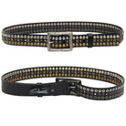 Kobine Men's Punk Rivets Belt