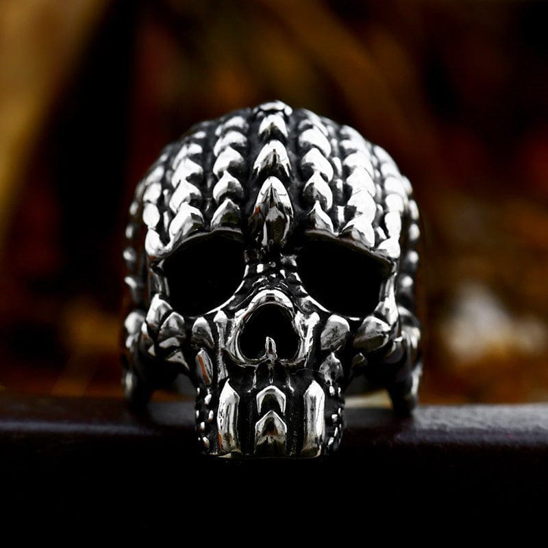 Kobine Men's Punk Skeleton Ring