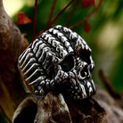 Kobine Men's Punk Skeleton Ring