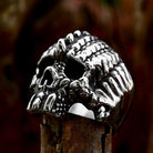 Kobine Men's Punk Skeleton Ring