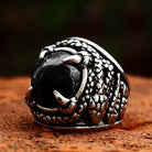 Kobine Men's Punk Snake Claw Ring