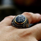 Kobine Men's Punk Totem Ring