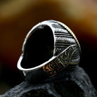 Kobine Men's Punk Totem Ring