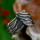 Kobine Men's Punk Wing Ring