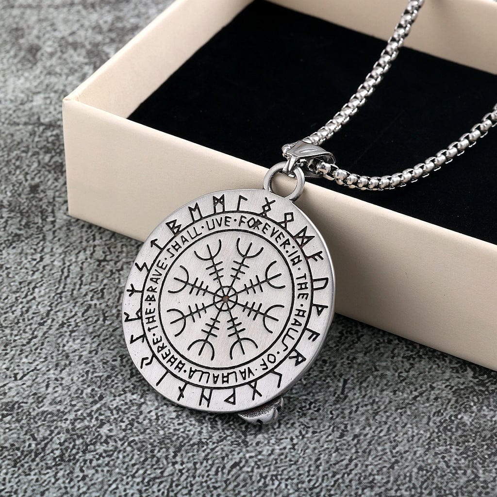 Kobine Men's Punk Wolf Necklace