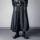 Kobine Men's Techwear A-Line Minimalist Skirt Pants