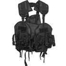 Kobine Men's Techwear Multi Buckle Straps & Multi-Pocket Vest