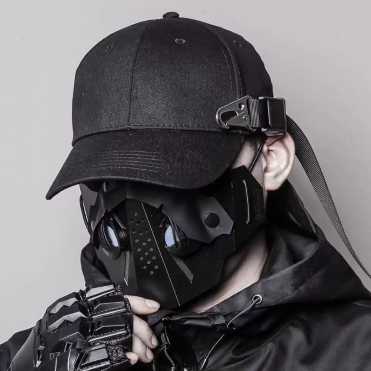 Kobine Men's Techwear Strappy Baseball Cap