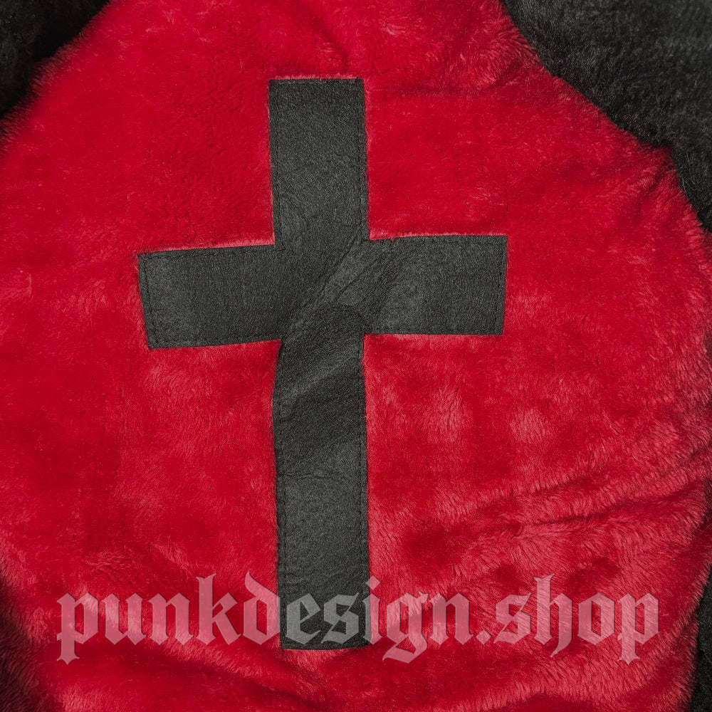 Kobine Pet's Gothic Cross Coffin Shape Cat Nest