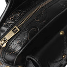 Kobine Unisex Gothic Embossed Rivet Waist Bag