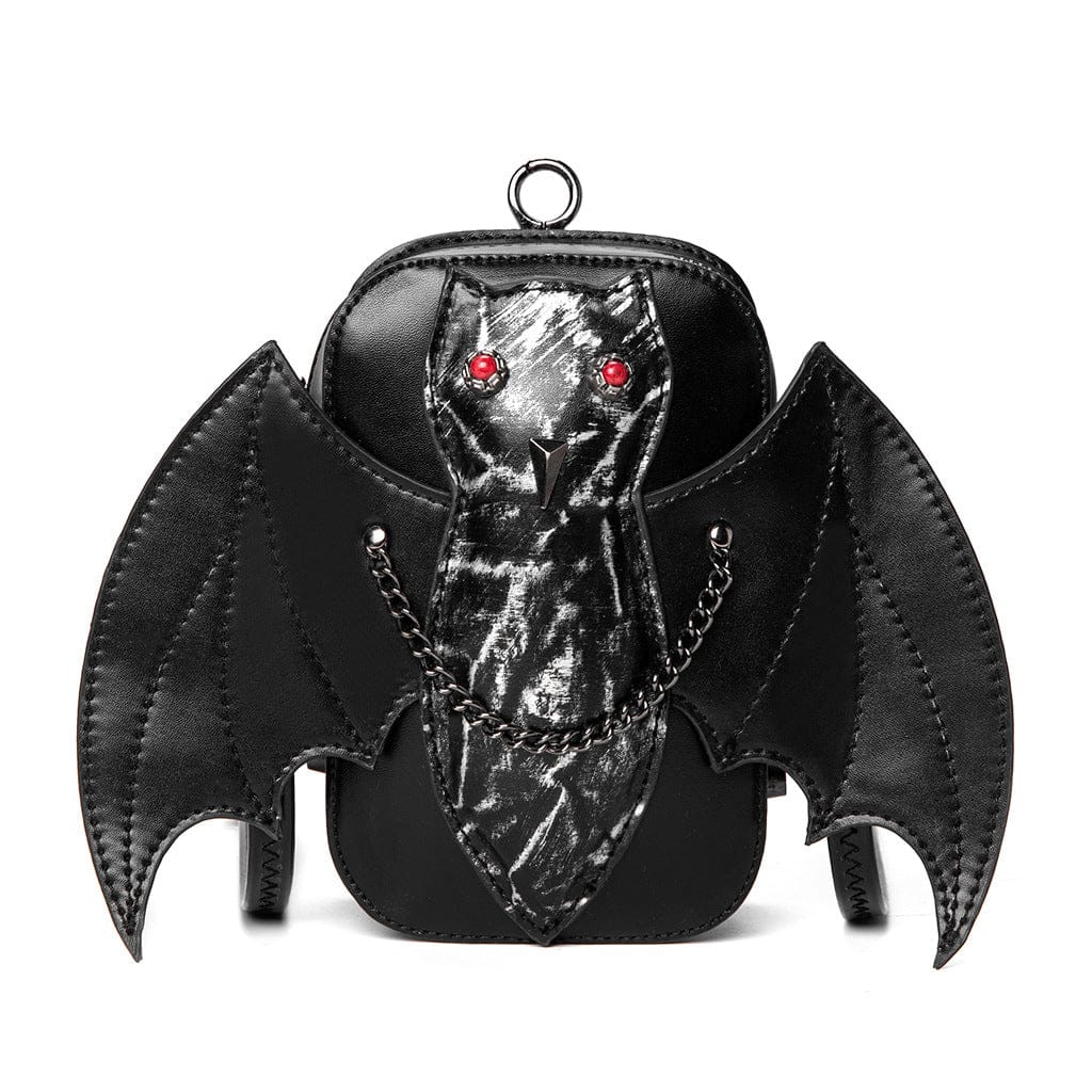Kobine Unisex Punk Bat Chained Bag