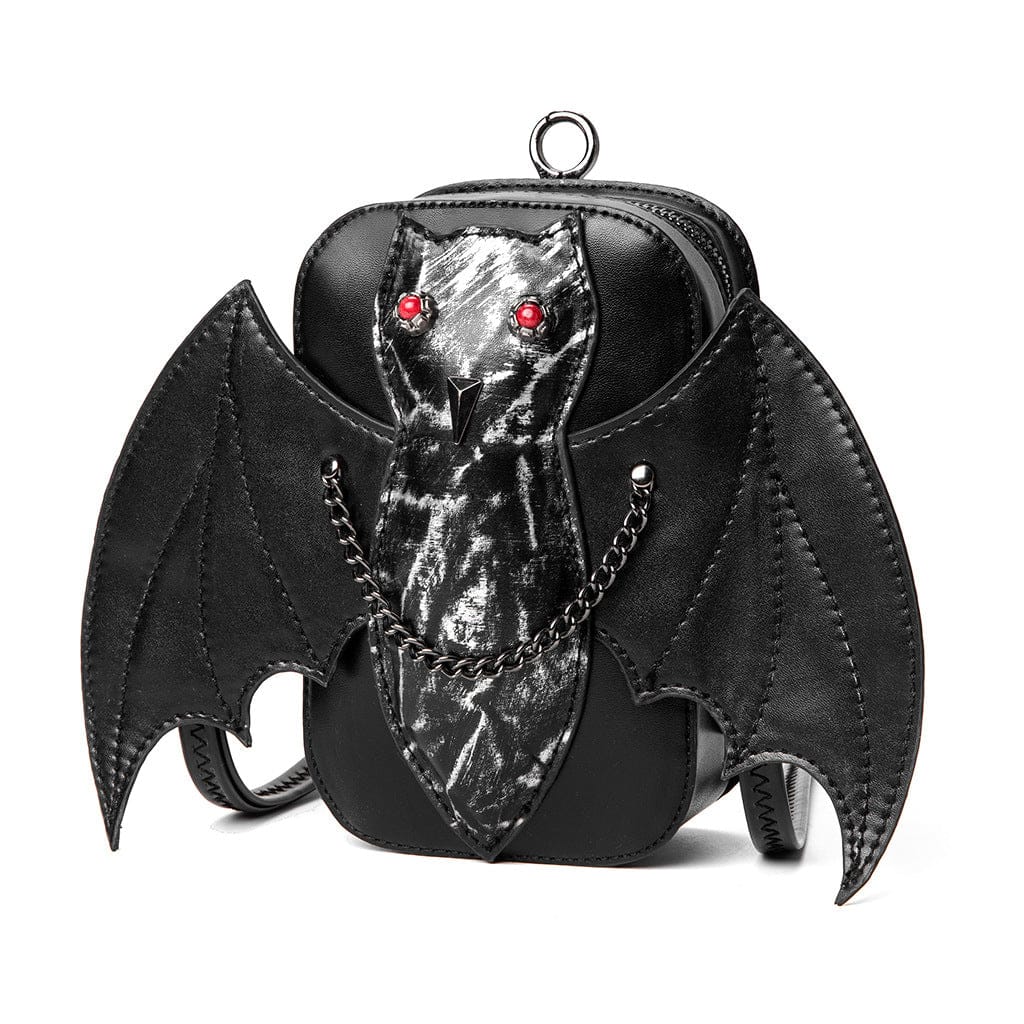 Kobine Unisex Punk Bat Chained Bag