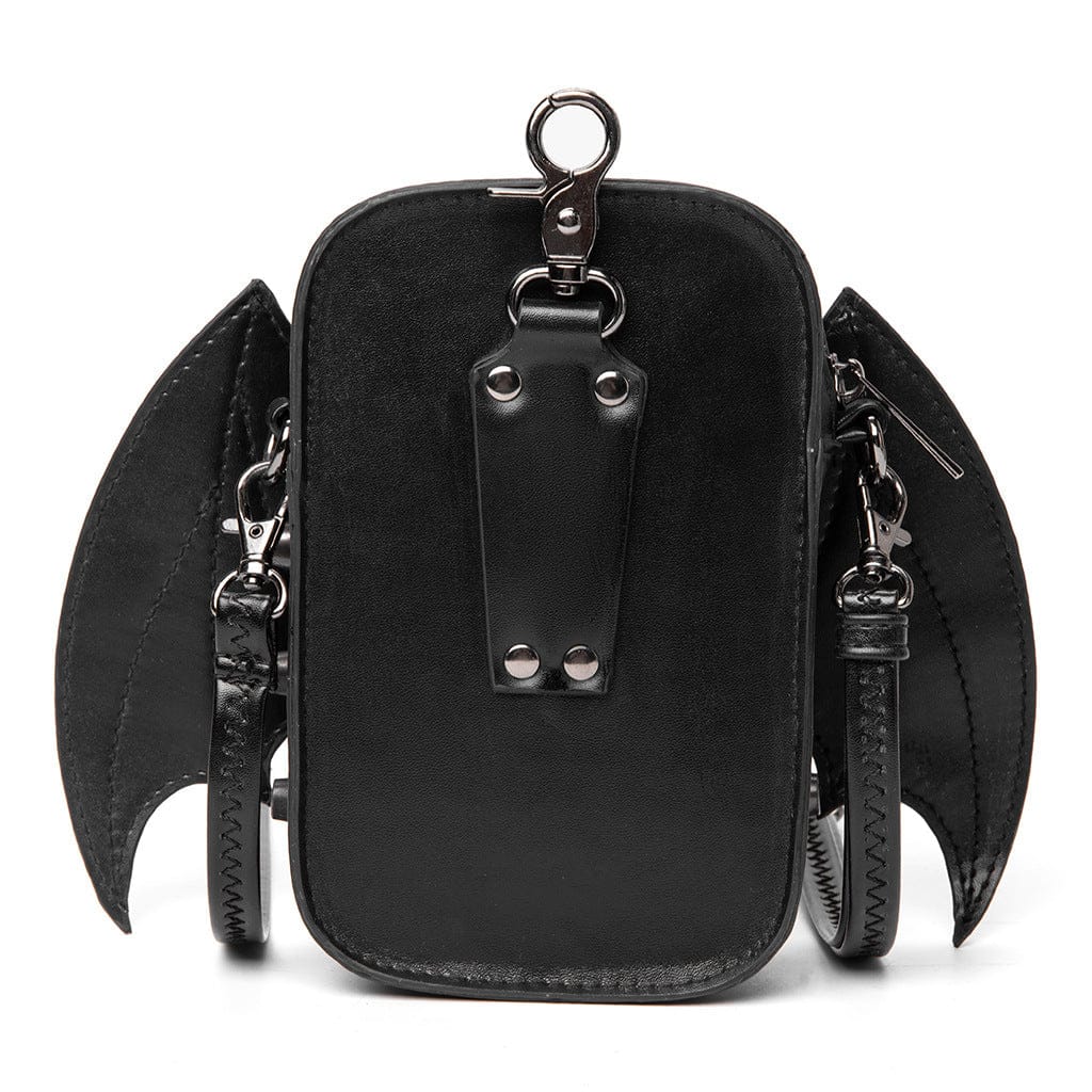 Kobine Unisex Punk Bat Chained Bag