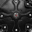 Kobine Unisex Punk Rivet Cross Chained Waist Bag