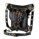 Kobine Unisex Punk Rivet Skull Waist Bag