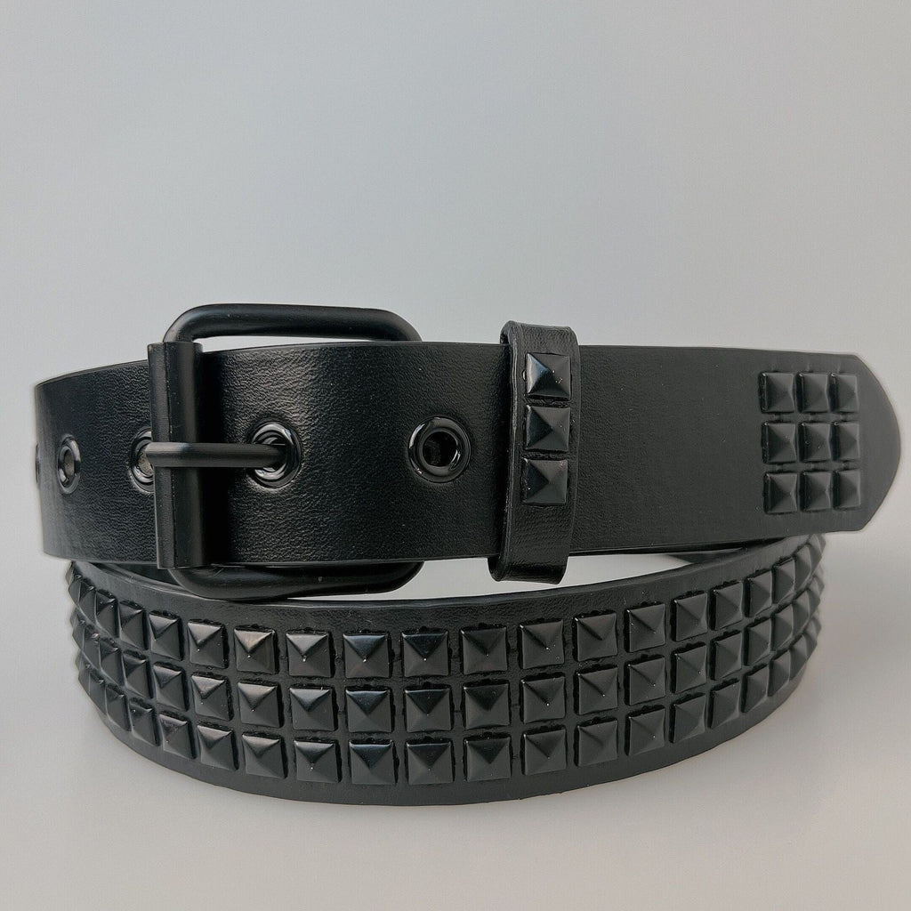 Kobine Unisex Punk Rock Metal Rivet Belts