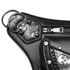 Kobine Unisex Punk Skull Chain Waist Bag