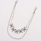 Kobine Unisex Punk Skull Layered Waist Chain