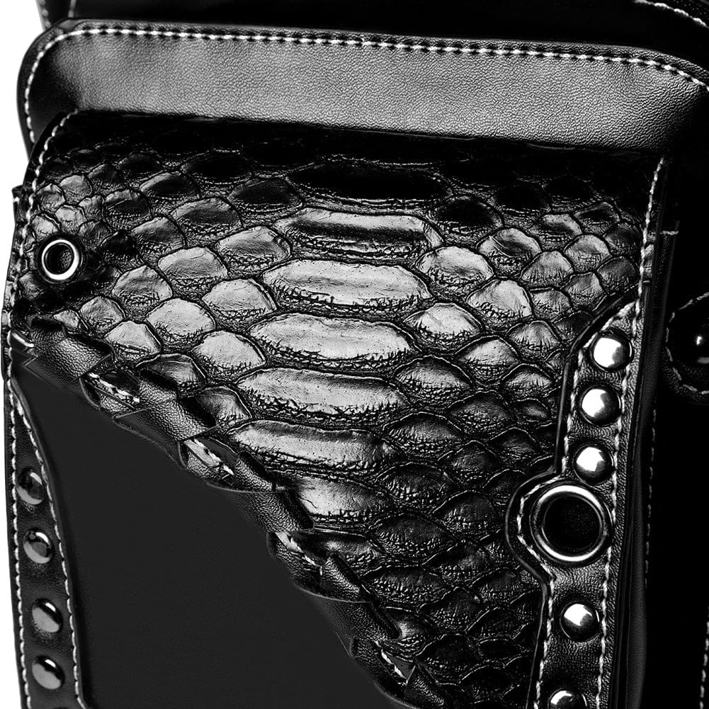 Kobine Unisex Punk Snakeskin Nerka