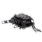 Kobine Unisex Punk Studded Devil Eye Chained Bag