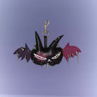Kobine Unisex Punk Winged Cat Bag Charm