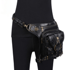 Kobine Unisex Steampunk Skull Buckle Waist Bag