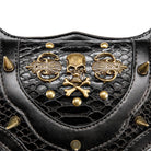 Kobine Unisex Steampunk Skull Faux Leather Bag