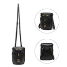 Kobine Unisex Steampunk Skull Studded Mini Bag